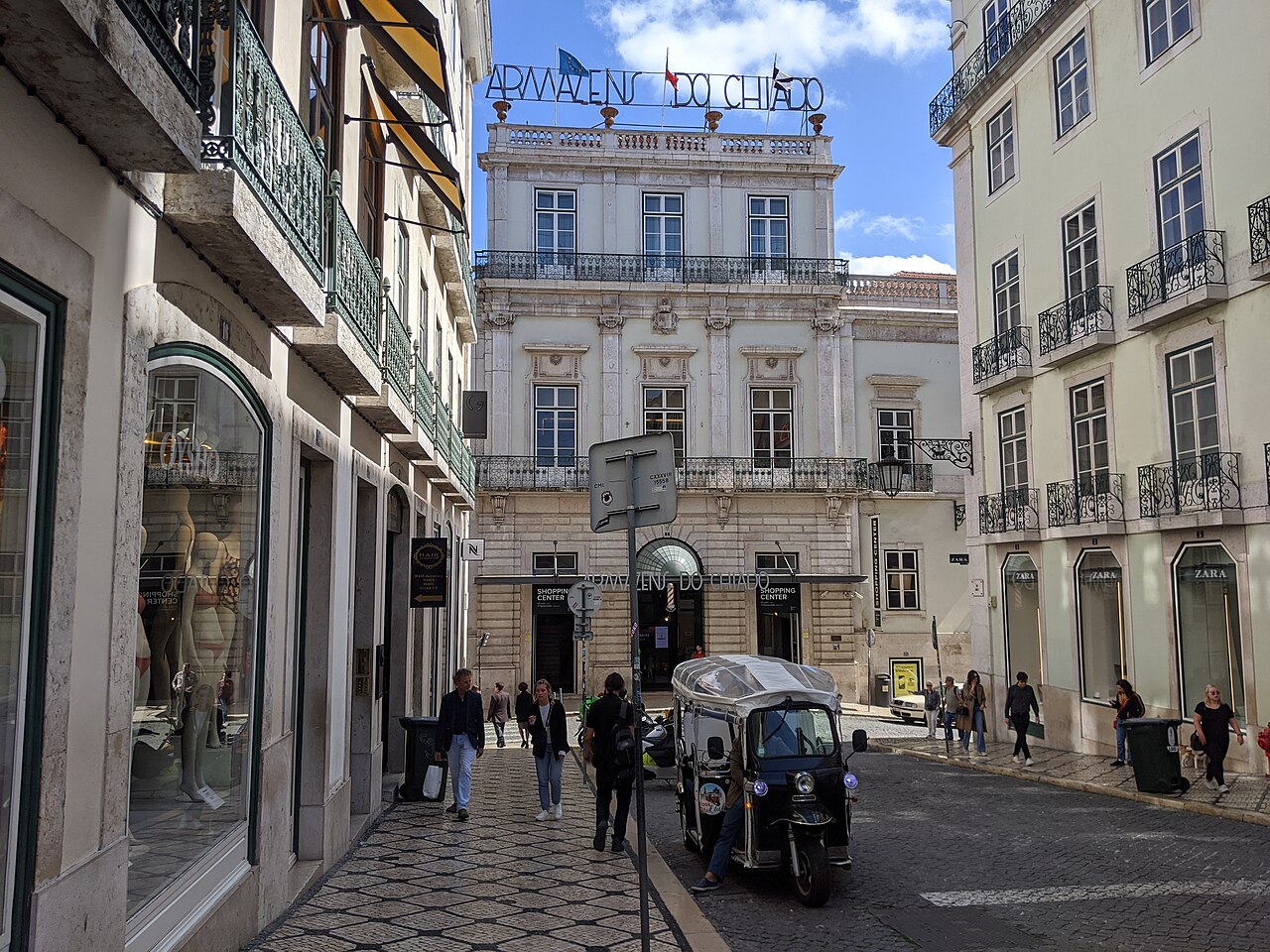 Chiado e A Brasileira